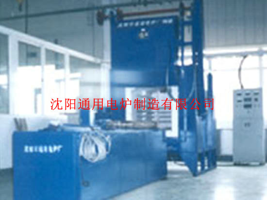 贯通式全纤维台车炉展示